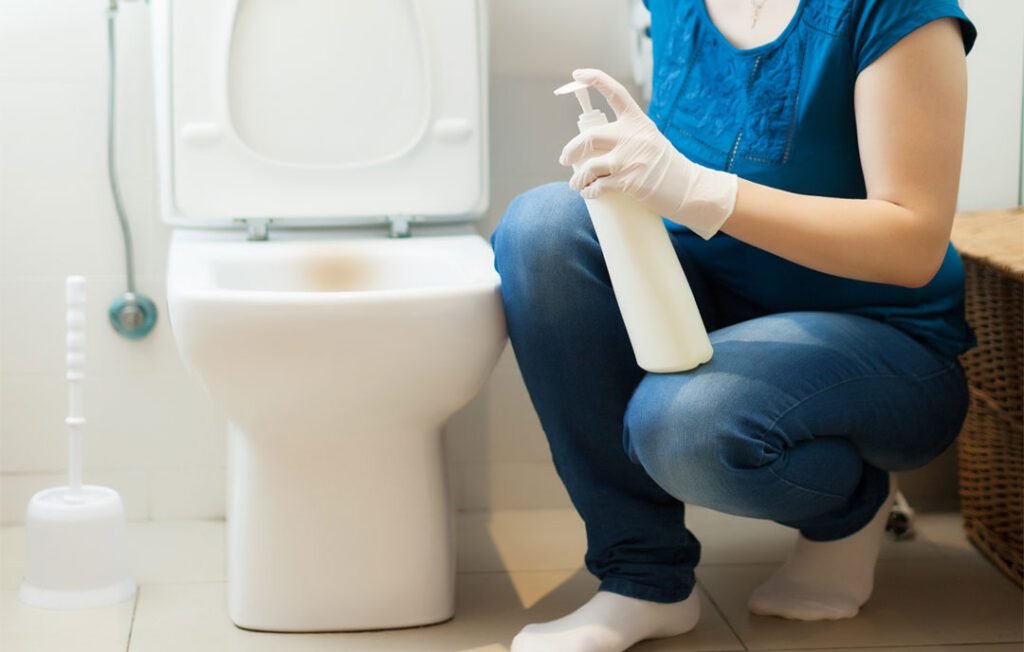 Toilet Deep Clean Services Advantage Hygiene Services